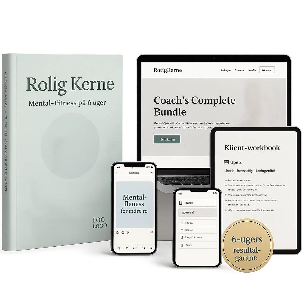 Rolig Kerne — 6-ugers Mental‑Fitness Program (Coach's Complete Bundle) preview